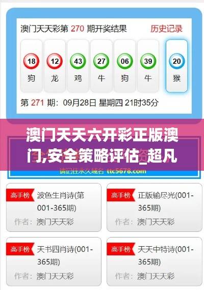 澳门天天六开彩正版澳门,安全策略评估_超凡版LHE150.25