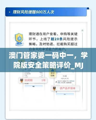 澳门管家婆一码中一,学院版安全策略评价_MJU767.43