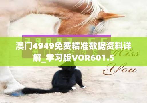 澳门4949免费精准数据资料详解_学习版VOR601.5