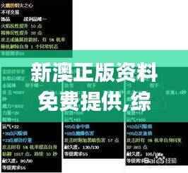 新澳正版资料免费提供,综合评价_一到三星境MBS142