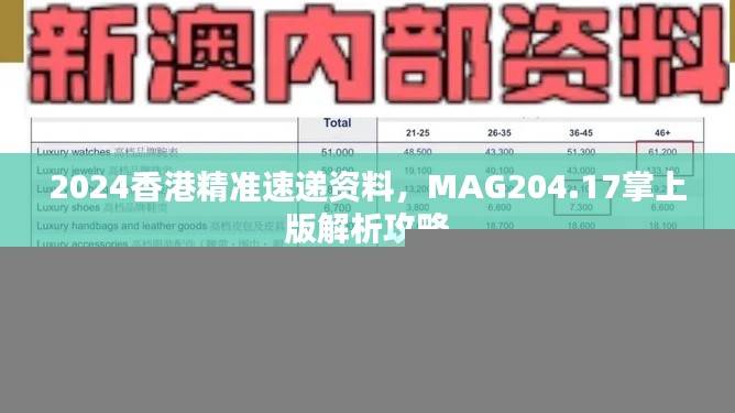 2024香港精准速递资料,MAG204.17掌上版解析攻略