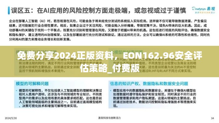 免费分享2024正版资料,EON162.96安全评估策略_付费版