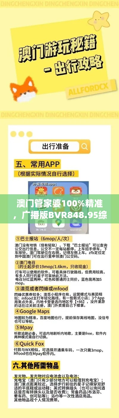澳门管家婆100%精准,广播版BVR848.95综合计划解读