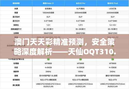澳门天天彩精准预测,安全策略深度解析——天仙OQT310.1