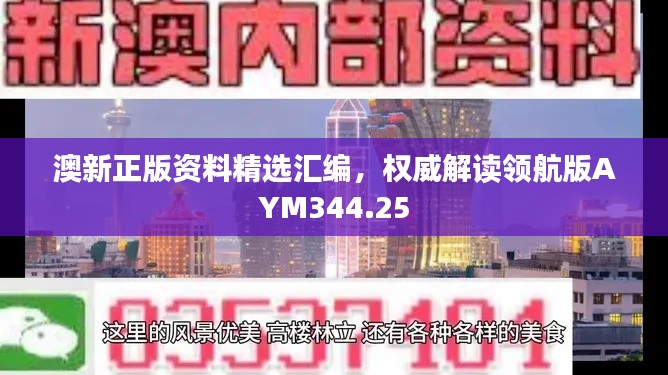 澳新正版资料精选汇编,权威解读领航版AYM344.25