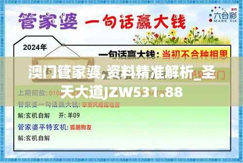 澳门管家婆,资料精准解析_圣天大道JZW531.88