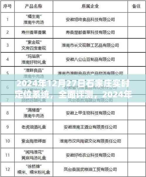 2024年石家庄实时定位系统全面评测与介绍