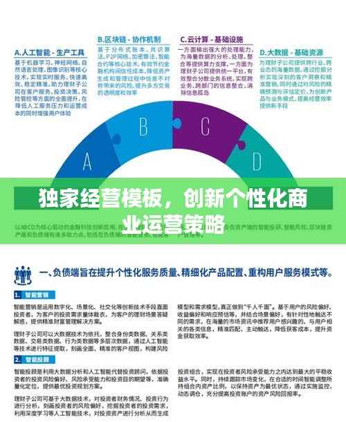 独家经营模板,创新个性化商业运营策略