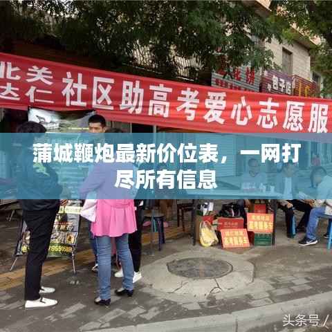 蒲城鞭炮最新价位表,一网打尽所有信息