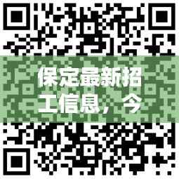 保定最新招工信息，今日岗位更新速递